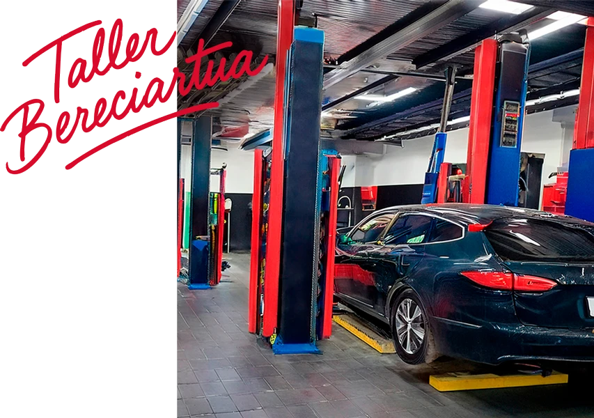 interior del taller firmado